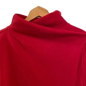 Athleta Red Karma Twist Neck Sweatshirt Size Large